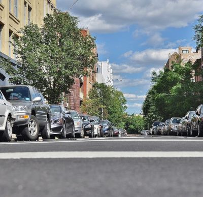 on-street parking