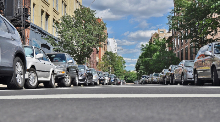 on-street parking